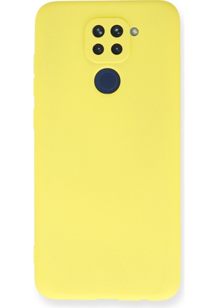Xiaomi Redmi Note 9 Kılıf Yumuşak Silikon Kılıf - Sarı