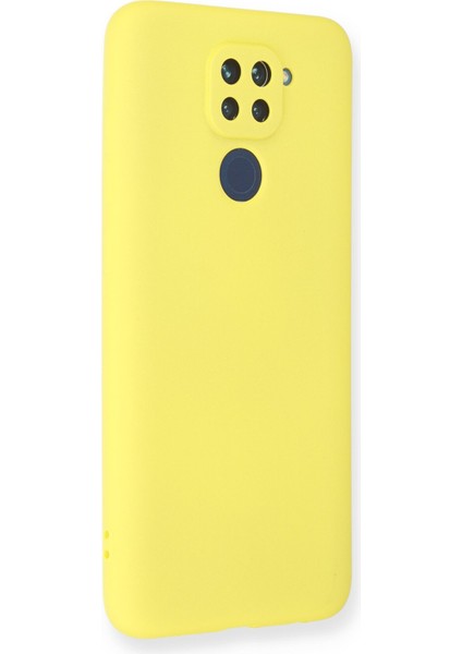 Xiaomi Redmi Note 9 Kılıf Yumuşak Silikon Kılıf - Sarı