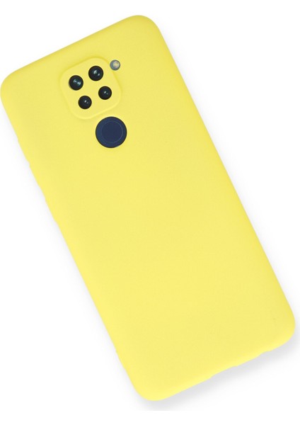 Xiaomi Redmi Note 9 Kılıf Yumuşak Silikon Kılıf - Sarı