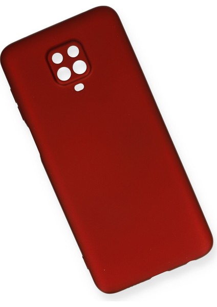 Xiaomi Redmi Note 9 Pro Kılıf Yumuşak Silikon Kılıf - Bordo modelleri