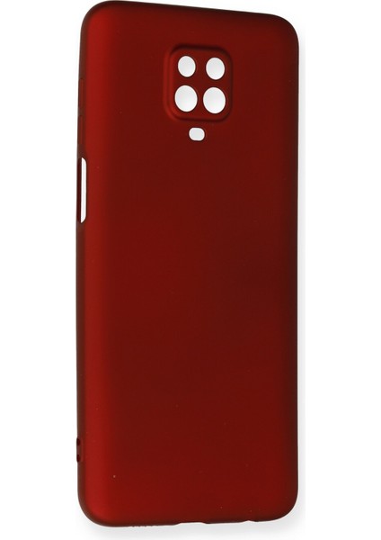 Xiaomi Redmi Note 9s Kılıf Yumuşak Silikon Kılıf - Bordo