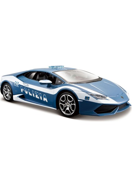 1:24 Lamborghini Huracan Lp 610-4 Polizia Model Araba