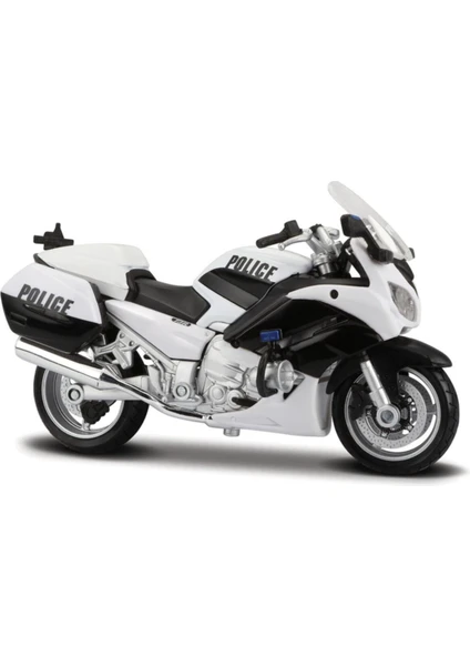 Beyaz Desion Yamaha Motorsiklet FJR1300A 1:18 Model