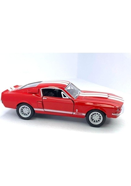 1967 Ford Shelby Gt - 500 - Çek Bırak 5inch. Lisanslı Model Araba, Oyuncak Araba 1:38 modelleri