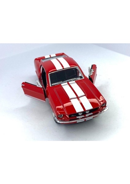 1967 Ford Shelby Gt - 500 - Çek Bırak 5inch. Lisanslı Model Araba, Oyuncak Araba 1:38 fırsatları