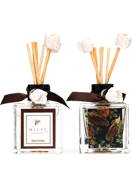 2li 50 ml Dark Amber Oda Kokusu Seti