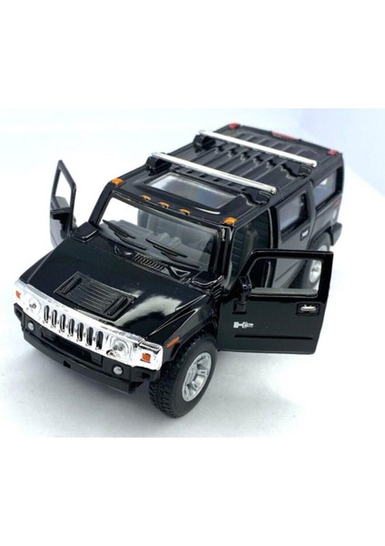2008 Hummer H2 Suv - Çek Bırak 5inch. Lisanslı Model Araba, Oyuncak Araba 1:40 fırsatları