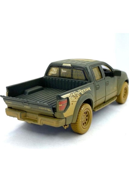 2013 Ford F-150 Svt Raptor Supercrew (Çamurdesenli)Çekbırak 5inch.lisanslı Model Araba,oyu modelleri