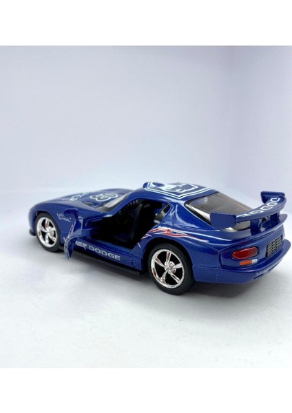Dodge Viper Gtsr ( Alev Desenli) Çek Bırak 5inch Lisanslı Model Araç, Oyuncak Araba fırsatları