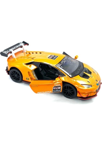 Lamborghini Huracan LP620 - 2 Super Trofeo Çek Bırak 5inch. Lisanslı Model Araba, Oyuncak fiyatları