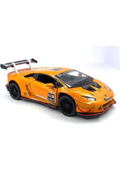 Lamborghini Huracan LP620 - 2 Super Trofeo Çek Bırak 5inch. Lisanslı Model Araba, Oyuncak fırsatları