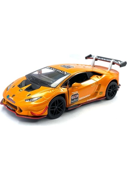 Lamborghini Huracan LP620 - 2 Super Trofeo Çek Bırak 5inch. Lisanslı Model Araba, Oyuncak indirimleri