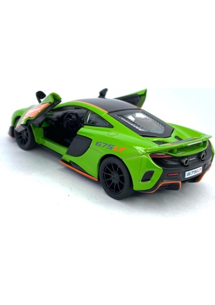 Mclaren 675LT (Modifiyeli) - Çek Bırak 5inch. Lisanslı Model Araba, Oyuncak Araba 1:36 fırsatları