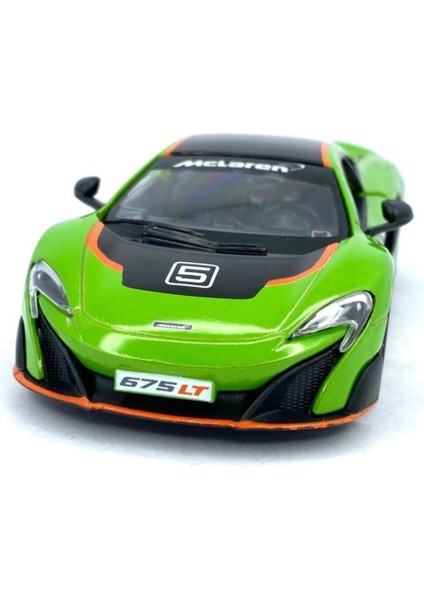 Mclaren 675LT (Modifiyeli) - Çek Bırak 5inch. Lisanslı Model Araba, Oyuncak Araba 1:36 indirimleri