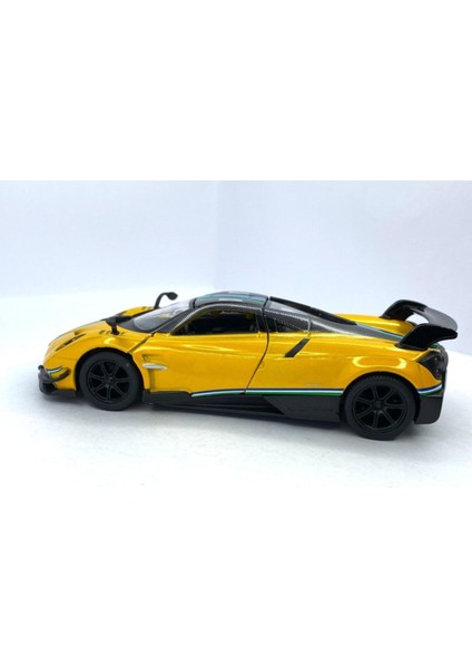 2016 Pagani Huayra Bc (Şeritli) - Çek Bırak 5inch. Lisanslı Model Araba, Oyuncak Araba 1:3 fiyatları