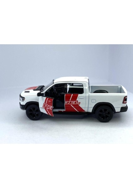 2019 Dodge Ram 1500 W - Çek Bırak 5inch. Lisanslı Model Araba, Oyuncak Araba 1:46 modelleri