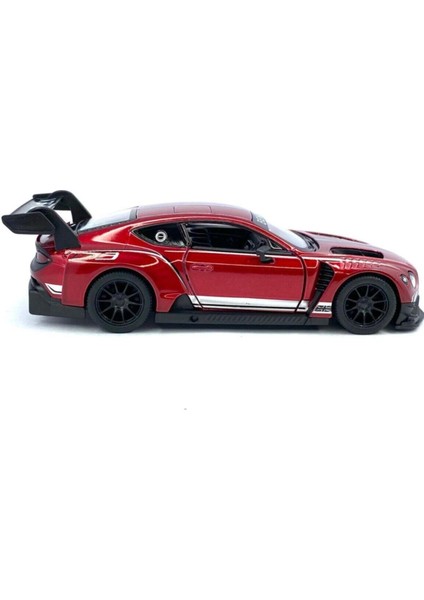 Bordo 2018 Bentley Continental Gt3 Çek Bırak 5inch. Lisanslı Model Araba Oyuncak Araba 1:3 indirimleri