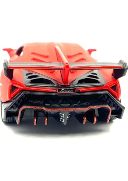 Lamborghini (Mat Renkli) Çek Bırak 5inch. Lisanslı Model Araç, Oyuncak Araba modelleri