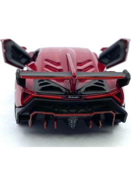 Lamborghini Veneno Çek Bırak 5inch. Lisanslı Model Araba, Oyuncak Araba 1:36 fiyatları