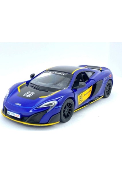 Mclaren 675LT (Modifiyeli) - Çek Bırak 5inch. Lisanslı Model Araba, Oyuncak Araba 1:36 modelleri