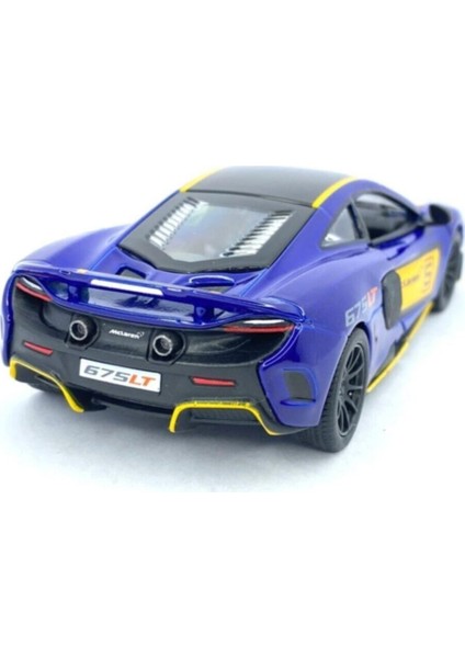 Mclaren 675LT (Modifiyeli) - Çek Bırak 5inch. Lisanslı Model Araba, Oyuncak Araba 1:36 fırsatları