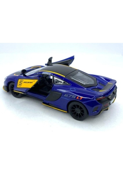 Mclaren 675LT (Modifiyeli) - Çek Bırak 5inch. Lisanslı Model Araba, Oyuncak Araba 1:36 indirimleri