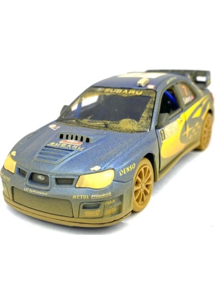 Subaru Impreza Wrc 2007 (Çamurlu) - Çek Bırak 5inch. Lisanslı Model Araba, Oyuncak Araba 1 modelleri