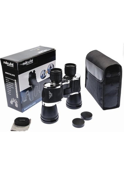 Nıkula Bınoculars 50X50 Dürbün Siyah