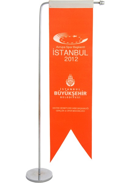 L- Tipi- Özel Masa Bayrağı