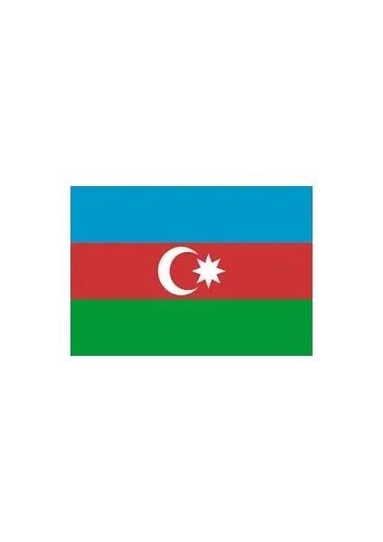 Azerbaycan Bayrağı (30X45 Cm)