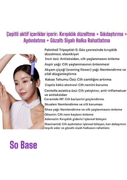 Collagen Lifting Vibe Eye Cream - Kolajen Özlü ve Masajlı Göz Kremi indirimleri