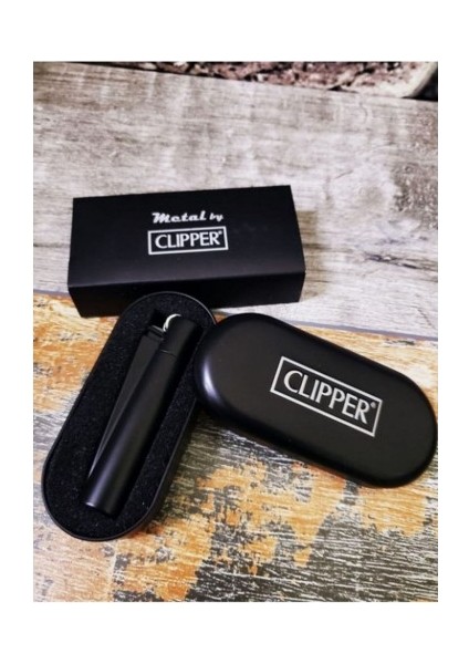 Kişiye Özel Kutulu Clipper Metal Çakmak