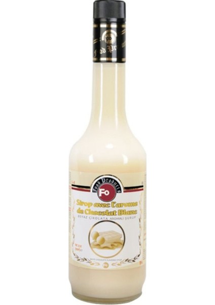 Fo Beyaz Çikolata Aromalı Kokteyl Şurup 700ML.