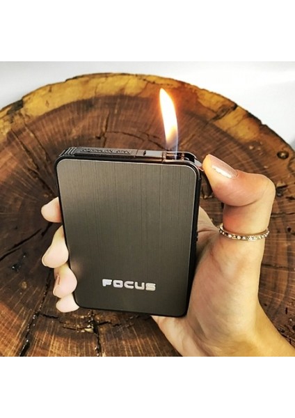Kişiye Özel Cakmaklı Kısa Slim Sigara Kutusu Focus