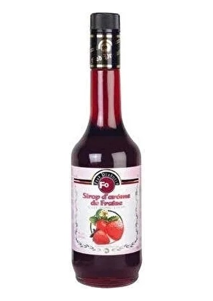 Fo Çilek Aromalı Kokteyl Şurup 700ML.