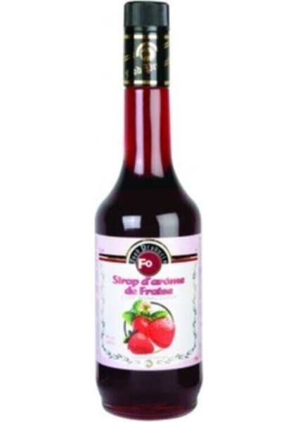 Fo Çilek Aromalı Kokteyl Şurup 700ML.