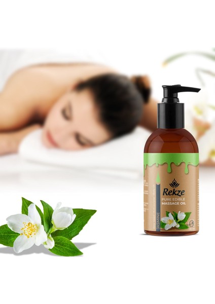 Yenilir Doğal Yasemin Aromalı Masaj Yağı - Özellik Kat 3 Paket (3X120 Ml)