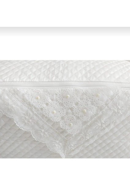 3 Lü Hurç Seti Çeyizlik Inci Oyalı Oya Işlemeli Dantteli Hurç Kapitoneli Saten Hurç fiyatları