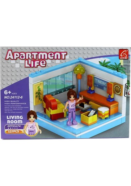 Apartment Life Oturma Odası 137 Parça Parçalı Setler