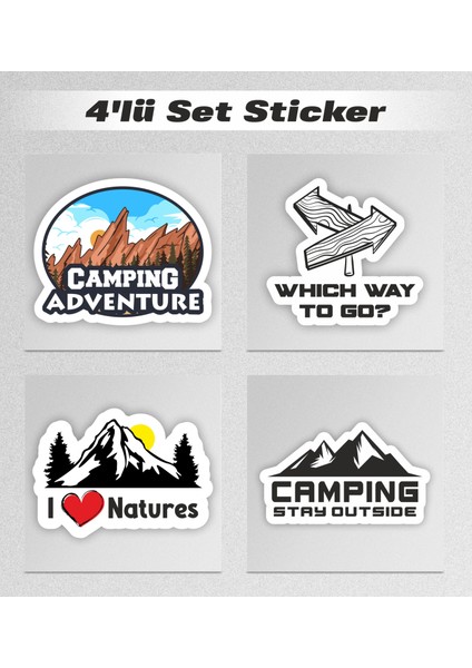 Adventure Camping Outdoor Karavan Off Road 4lü Ekonomik Set 2