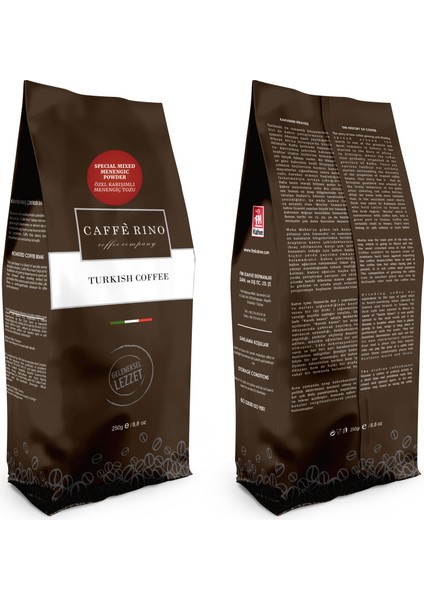 Caffe Rino Menengiç Kahvesi 250 gr Paket Caffe Rıno