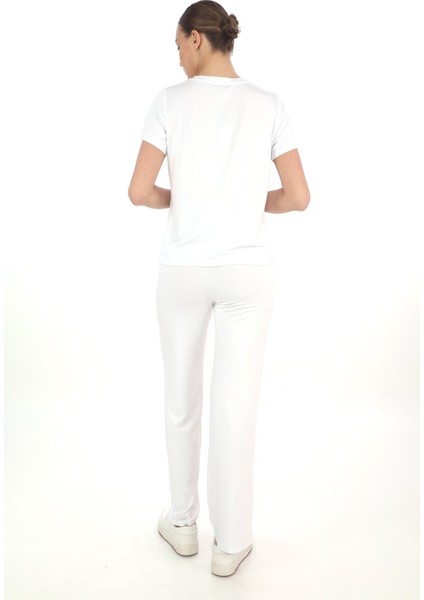 Tişört & Pantolon Takım-Beyaz indirimleri