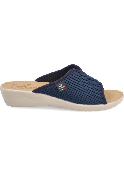 Kadın Terlik T4 429 Fe Fly Flot Cloth Woman Slıpper Blue modelleri