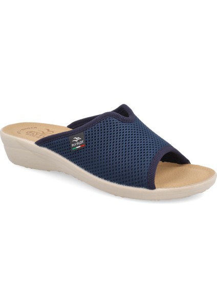 Kadın Terlik T4 429 Fe Fly Flot Cloth Woman Slıpper Blue fırsatları