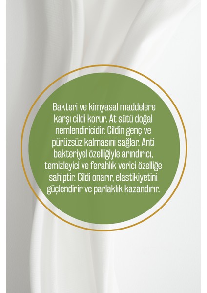 At Sütlü Zeytinyağı Sabunu 150 gr (Keseli)