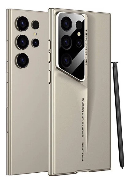 Samsung Galaxy S24 Ultra Kılıf Ultra Ince Kameralı Korumalı Sert Rubber Zore Procase Kapak