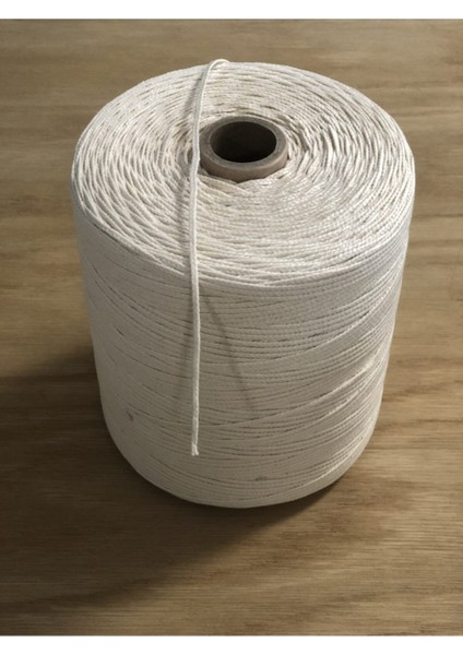 Dolide %100 Pamuk Örgü Mum Fitili (Mum Ipi) 14 Numara - 10 Metre