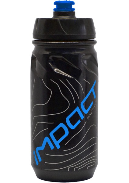 Vortex 600ML Matara Siyah Mavi Bisiklet Matarası