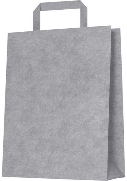Flat Saplı Kraft Poşet 18X28X8 -Renkli-25 Adet