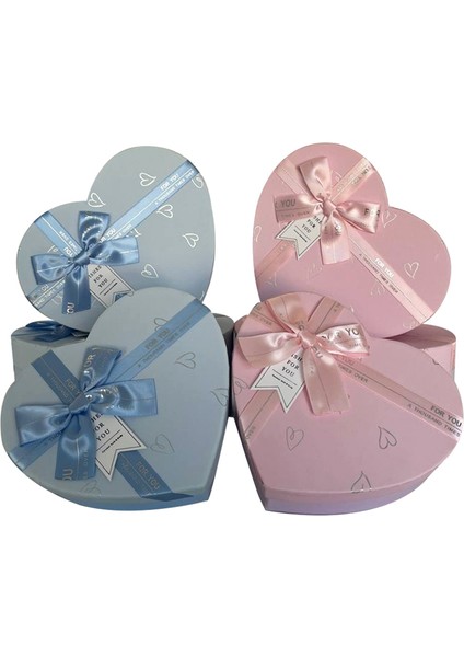 Hediye Kutu Seti Kalp 3lü -Y94309-1T modelleri